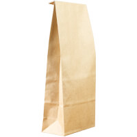 Sachet à fond plat non imprimé, sachet de farine 2.5kg